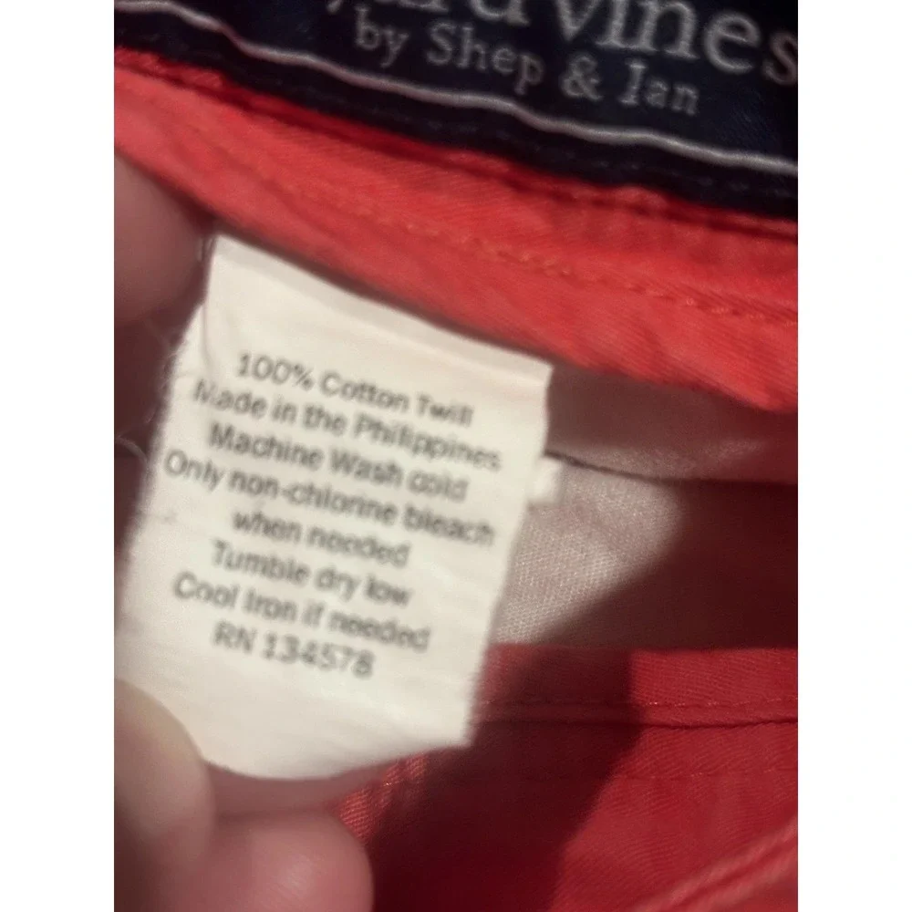 Vineyard Vines lighter red